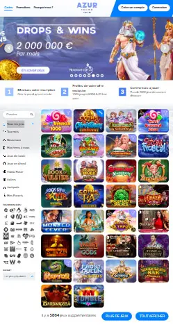 l'application et interface Savanna Wins Casino